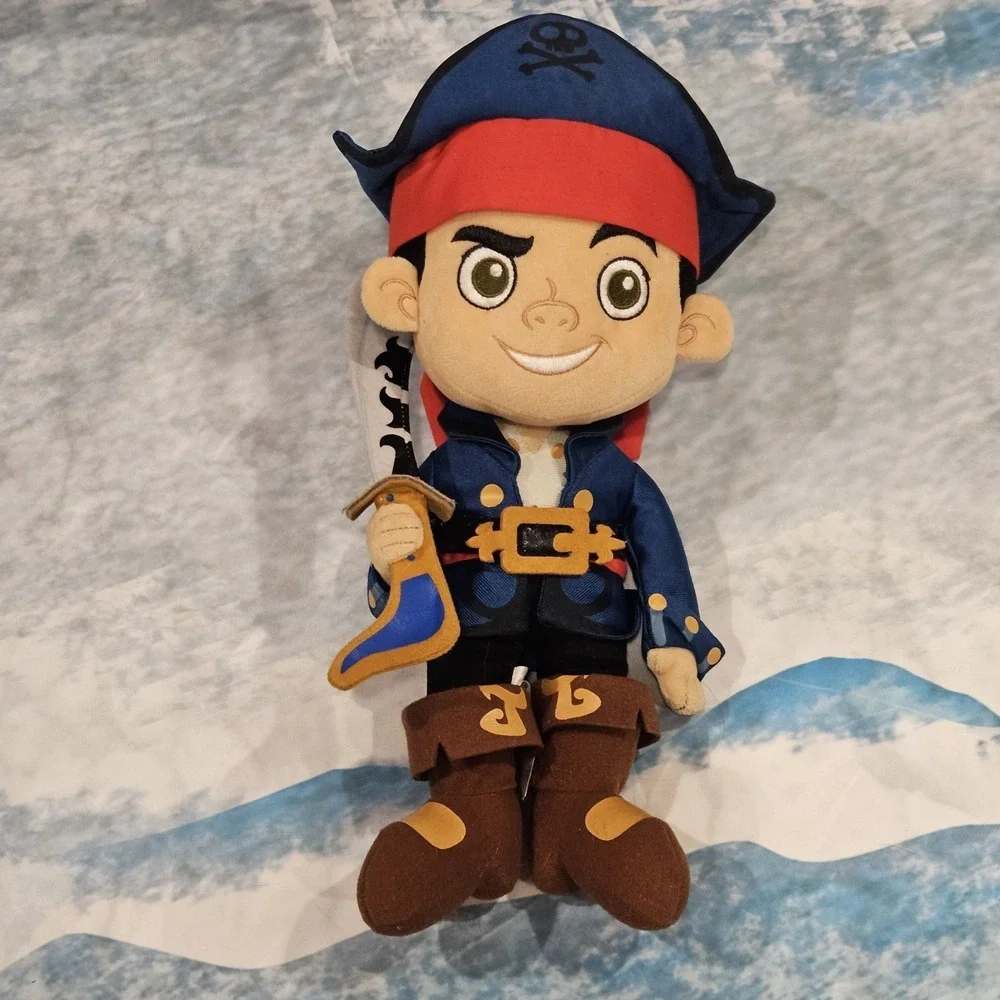 Disney Store‎ Jake & Tick Tock Crocodile Plush Jake and the Never Land Pirates